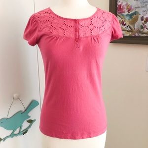 Van Heusen Pink Cotton Shirt